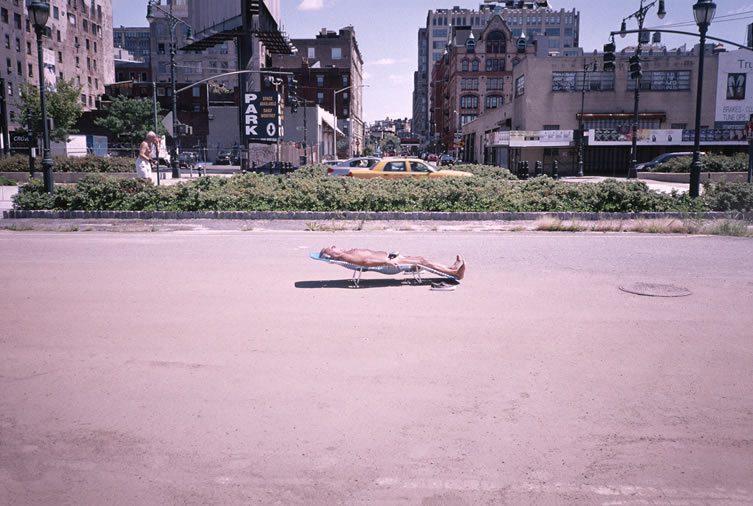 Sunbathing, West Village, NY, 2006