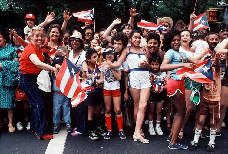 Puerto Rican Day Parade, from the book Bacalaitos & Fireworks