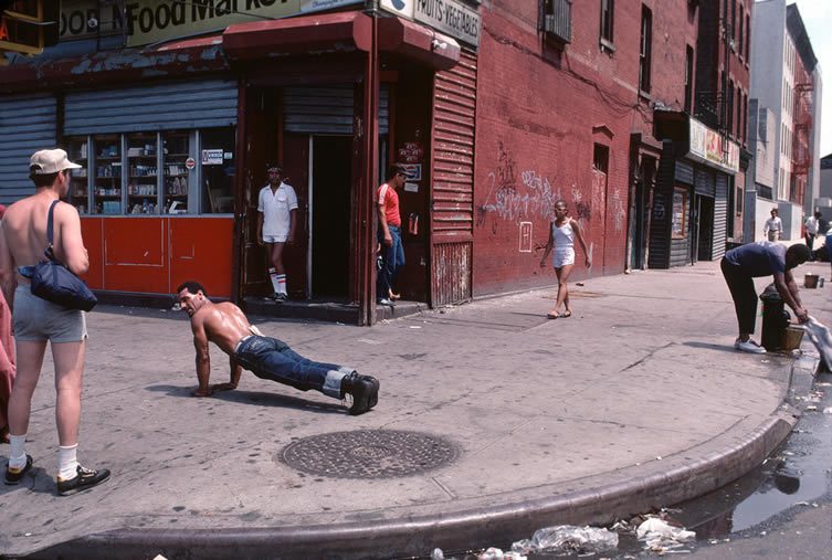 Push Ups El Barrio, from the book Bacalaitos & Fireworks