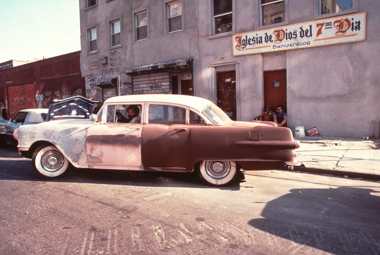 Buick on East 6th Street. 1985