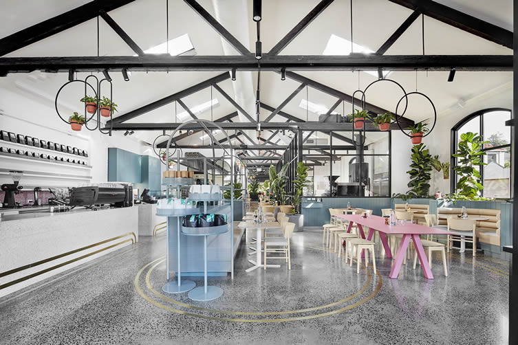 Au79 Abbottsford, Melbourne Café by Mim Design