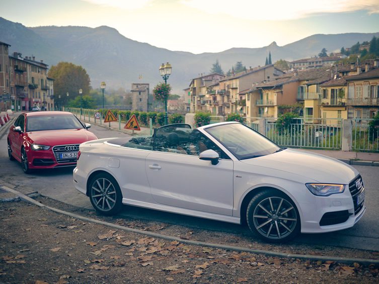 Audi A3 Cabriolet and S3 Saloon Launch, Monaco