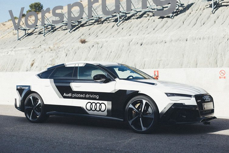 Audi RS7 Piloted Driving Concept