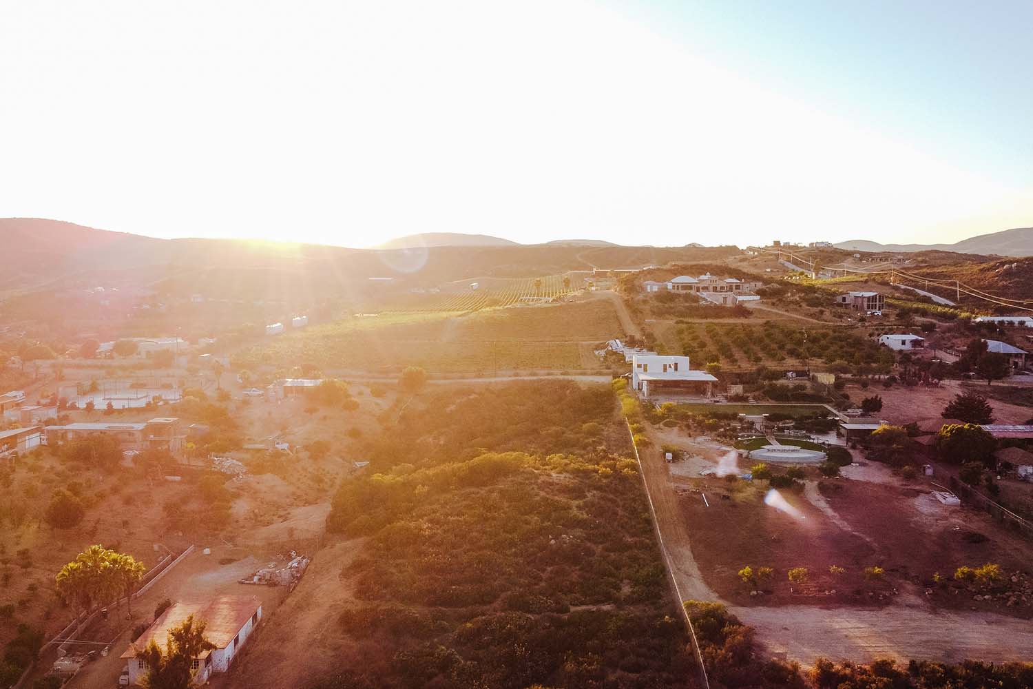 Explore las bodegas en el Valle de Guadalupe