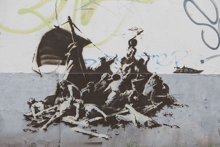 Banksy Calais