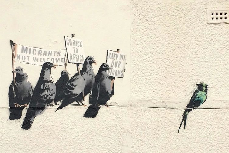 Banksy Calais
