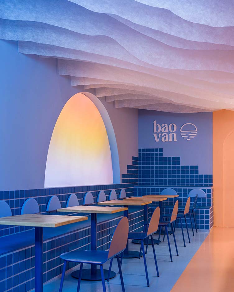 Bao Restaurant Designed by Clap Studio