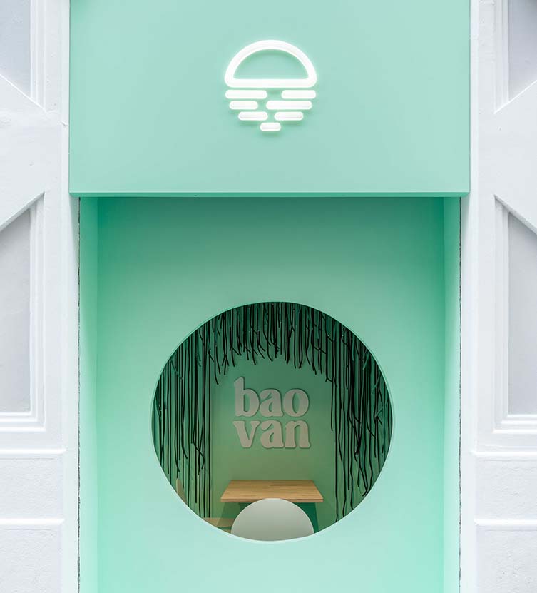 Bao Restaurant Designed by Clap Studio