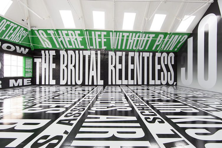 Barbara Kruger at Modern Art Oxford