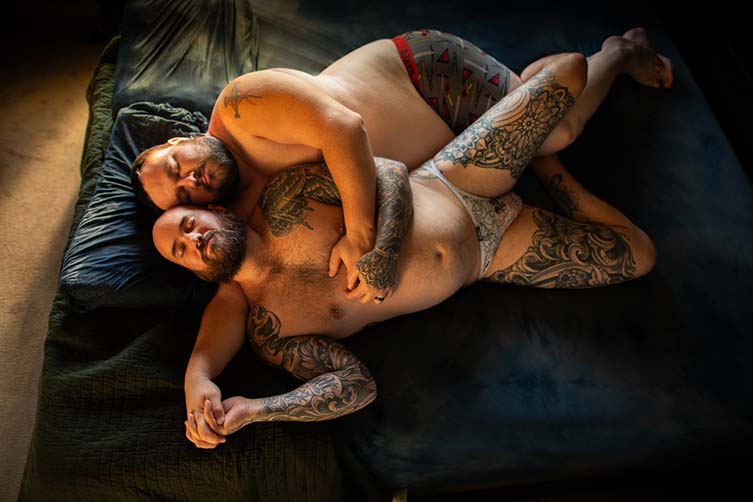 Micah, 35, and Kody, 40. Omaha, Nebraska