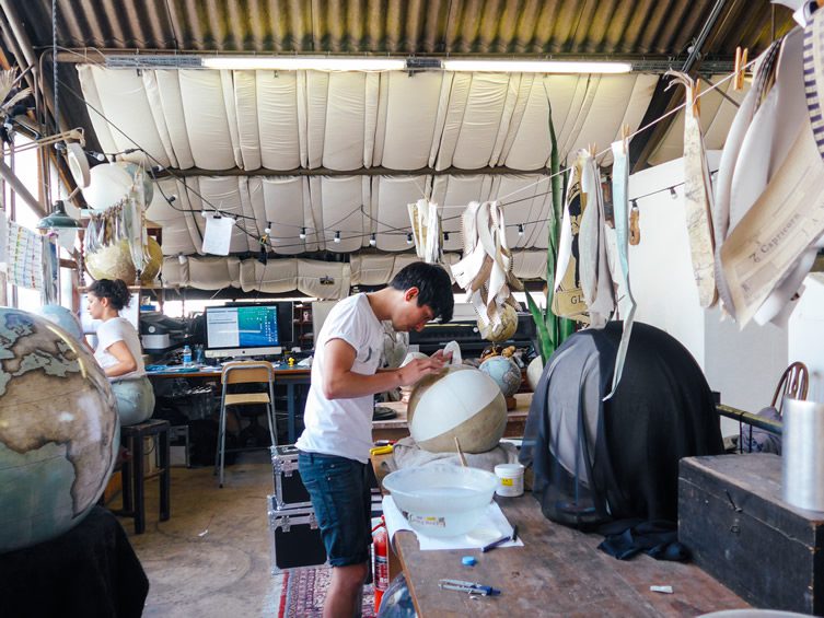 Bellerby & Co. Globemakers London, Studio Visit