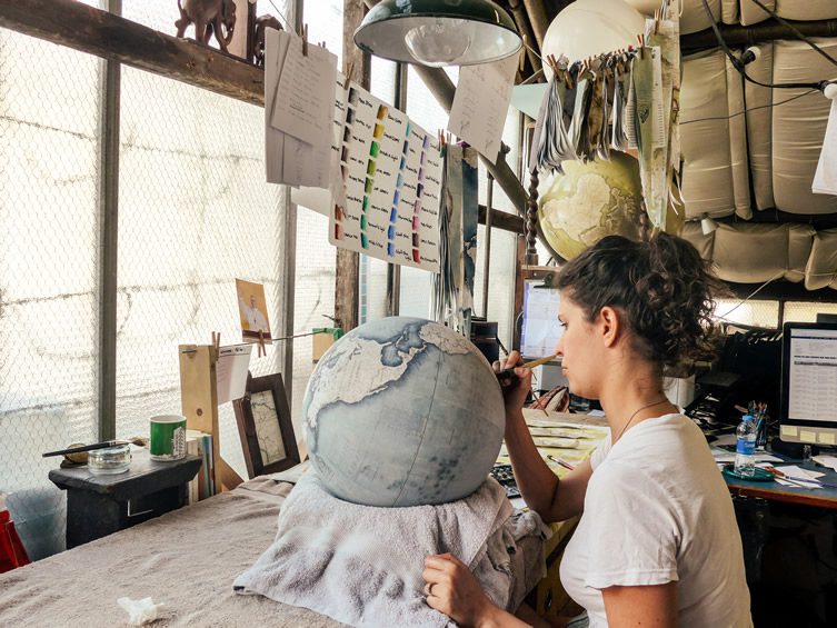 Bellerby & Co. Globemakers London, Studio Visit