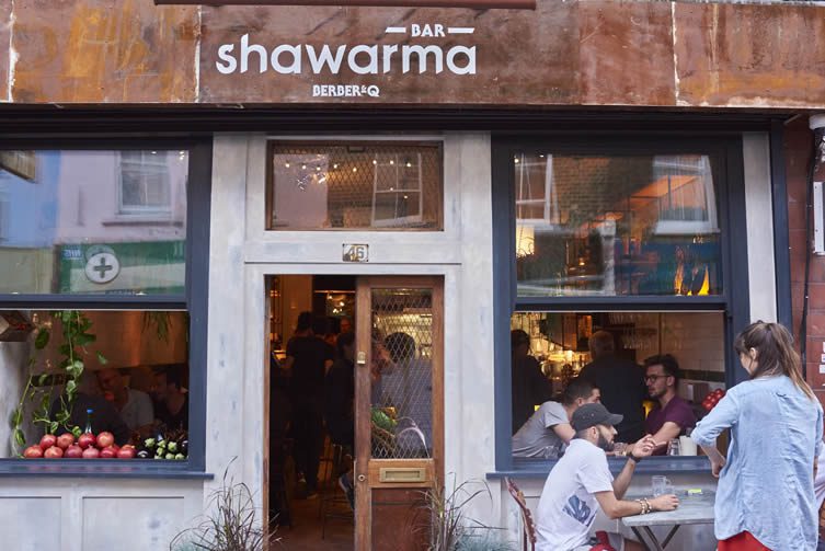 Berber & Q Shawarma Bar, Exmouth Market