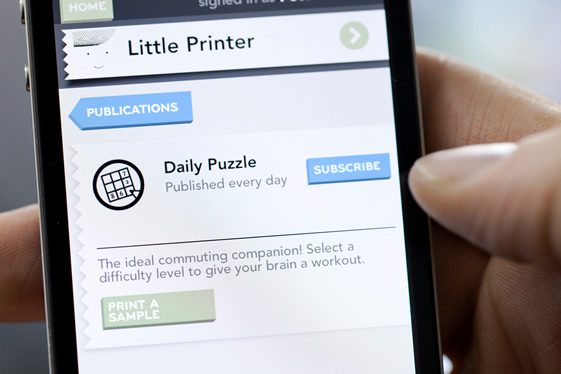 BERG Cloud's Little Printer