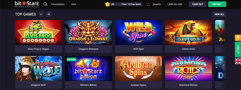 1. Bitstarz – Best Bitcoin Gambling Site Overall