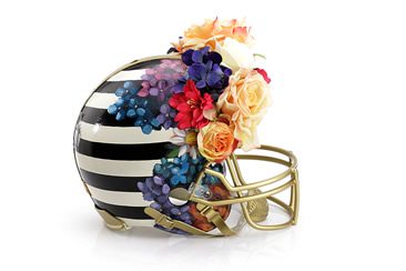 Bloomingdale’s Super Bowl XLVIII Fashion Helmets
