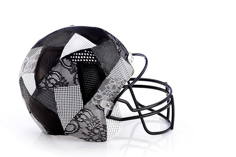 Bloomingdale's Super Bowl XLVIII Fashion Helmets