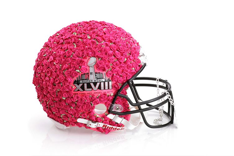 Bloomingdale's Super Bowl XLVIII Fashion Helmets