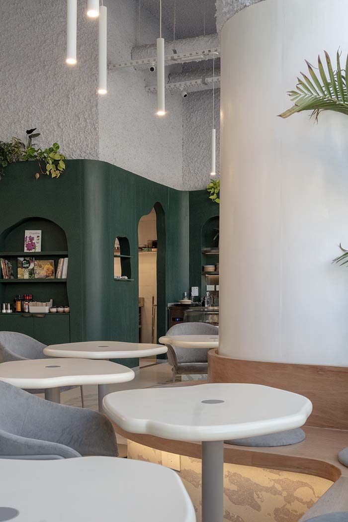 Retiro District Café Design by Ohio Estudio