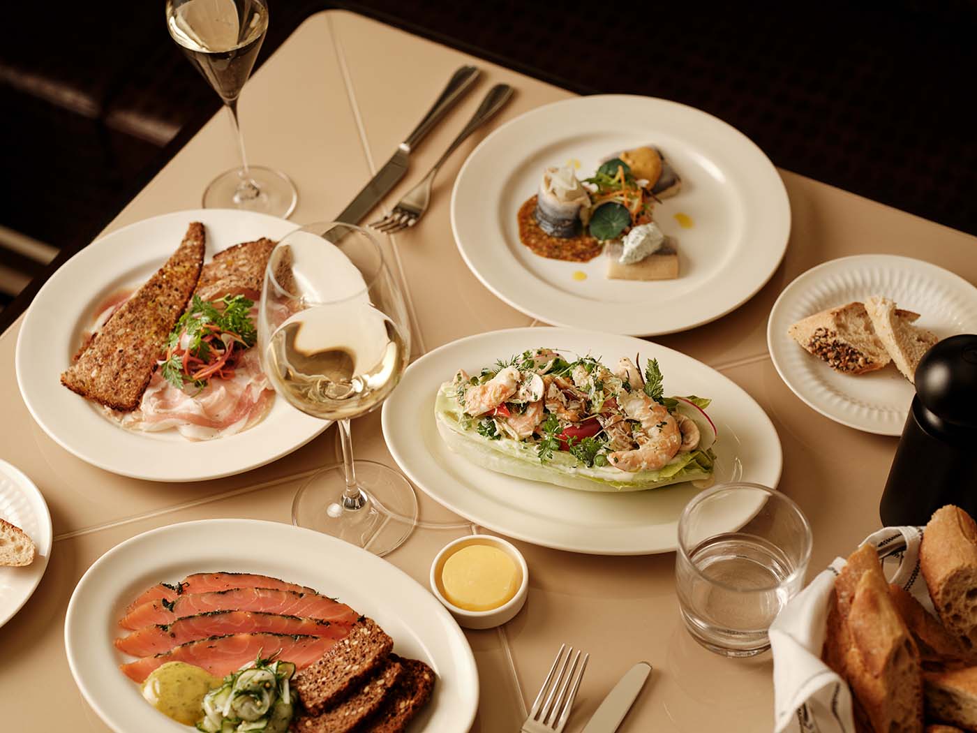 Brasserie Angelica Fitzrovia, London Restaurant at The Newman Hotel