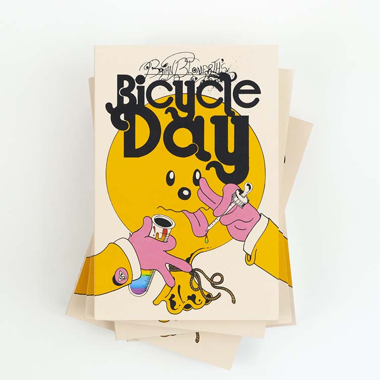 BRIAN BLOMERTH'S BICYCLE DAY, Published by ANTHOLOGY EDITIONS