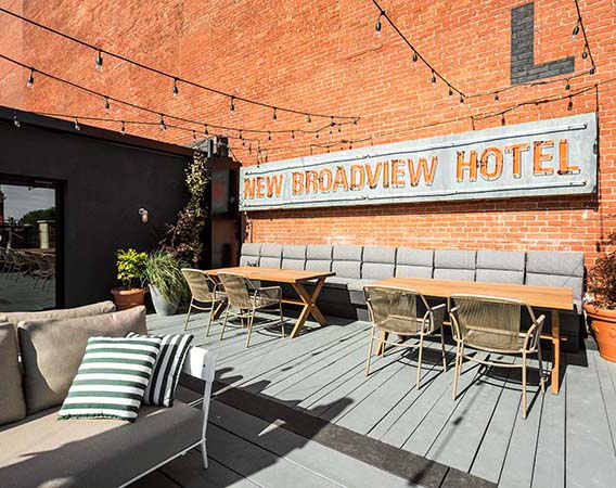 The Broadview Hotel Toronto, and The Civic, Designed by DesignAgency