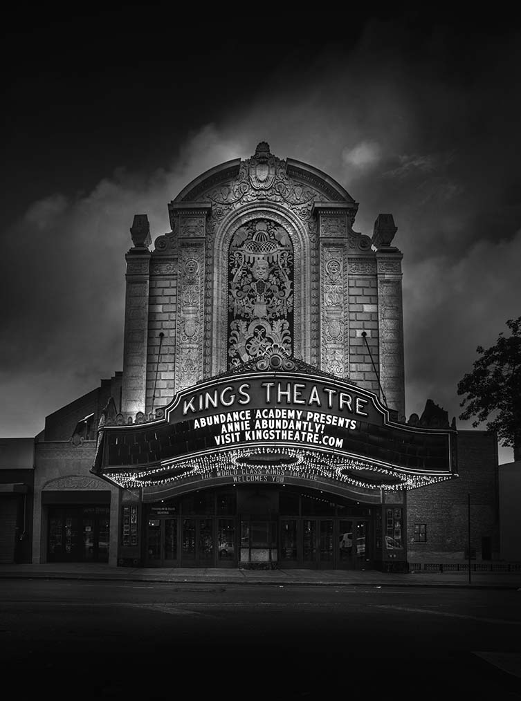 Jean Michel Berts, Kings Theater, n.d.: Brooklyn Photographs Now