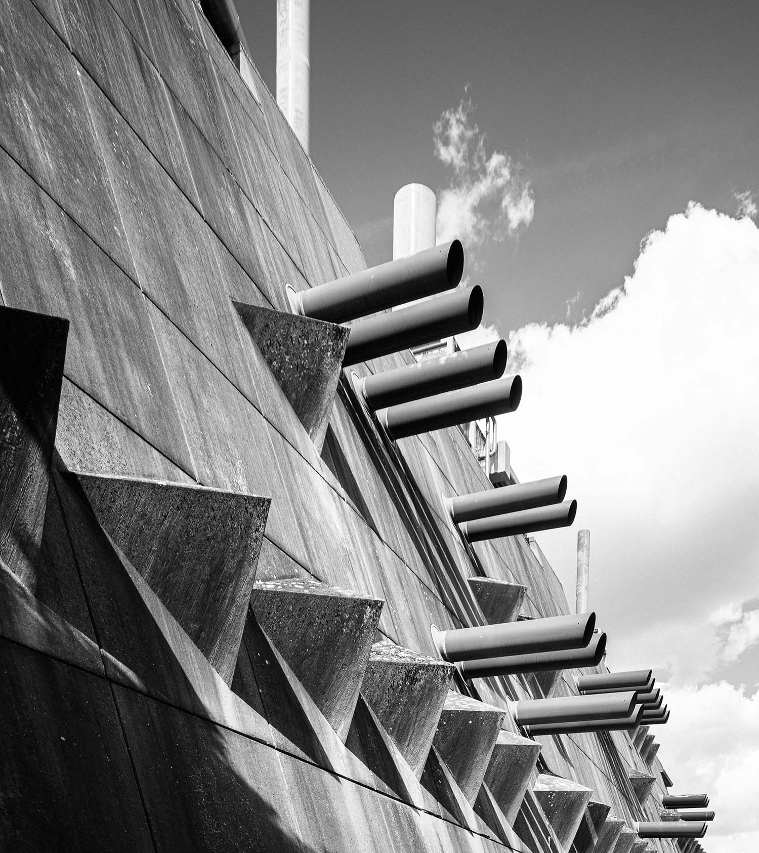 Brutalist Berlin: Zentrale Tierlaboratorien Mäusebunker, Gerd Hänska / Magdalena Hänska, 1968–81