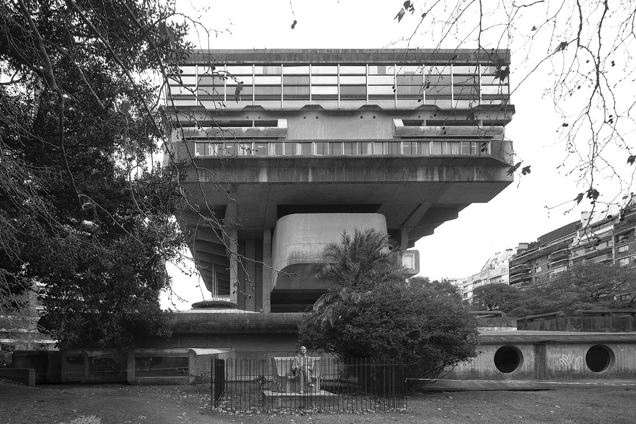 Brutalist Buenos Aires Map, Blue Crow Media Photography by Javier Agustín Rojas