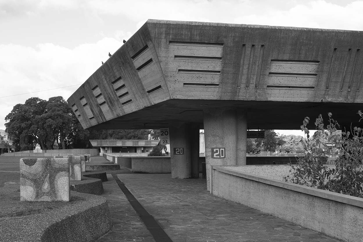 Brutalist Buenos Aires Map, Blue Crow Media Photography by Javier Agustín Rojas