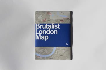 Brutalist London Map