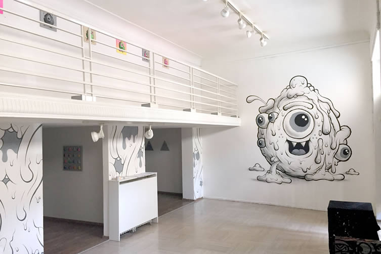Buff Monster, Can't Stop the Melt Galo Art Gallery Turin Italy