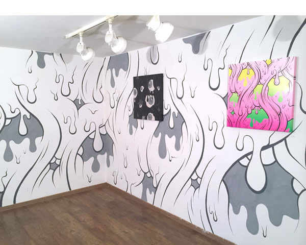 Buff Monster, Can't Stop the Melt at Galo Art Gallery, Torino