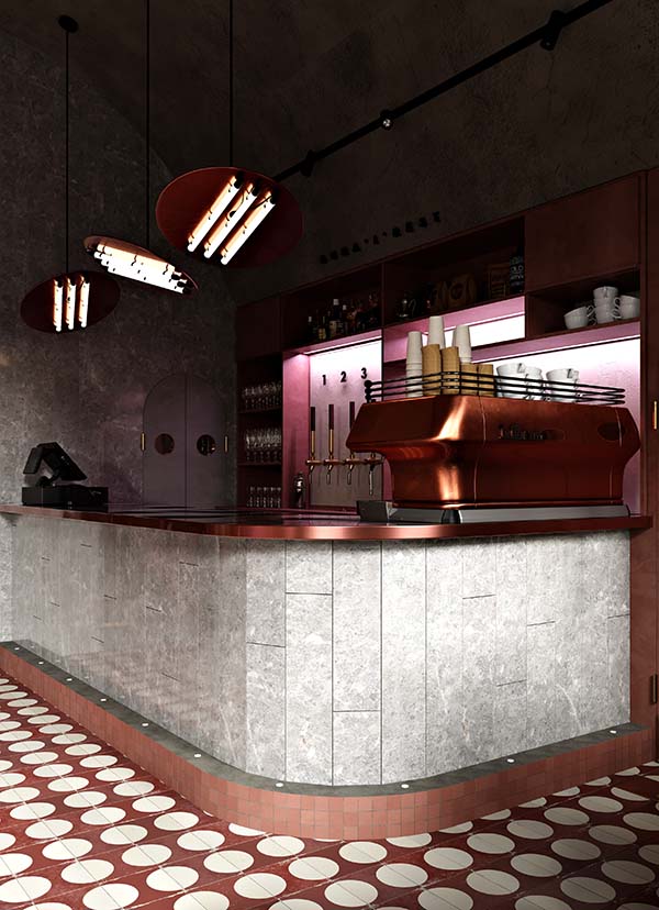 Budapest Bar Designed by Roman Plyus