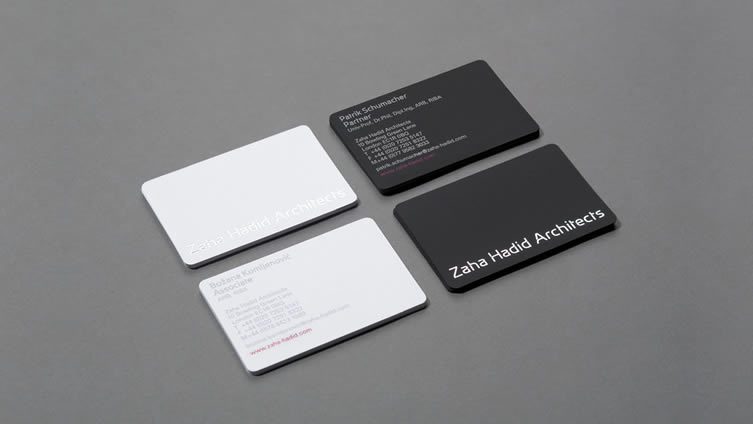 Zaha Hadid Business Card