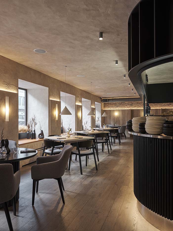 St. Petersburg Restaurant Designed by MODGI Group