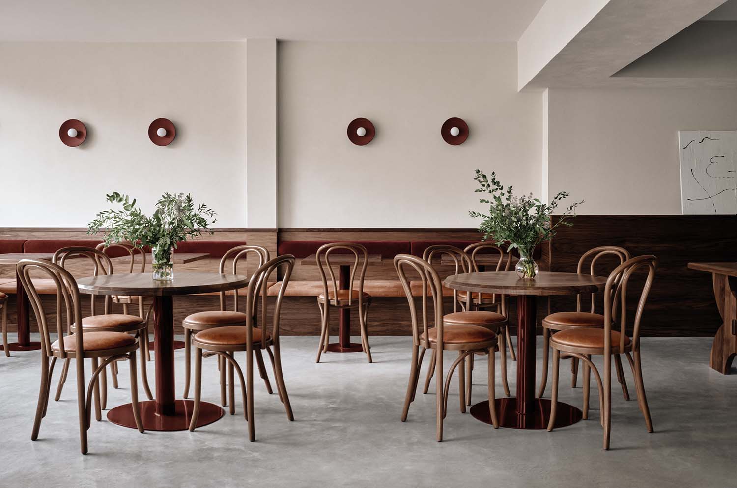 Café Chez Teta Montreal, Le Plateau-Mont-Royal Lebanese Restaurant by Ivy Studio