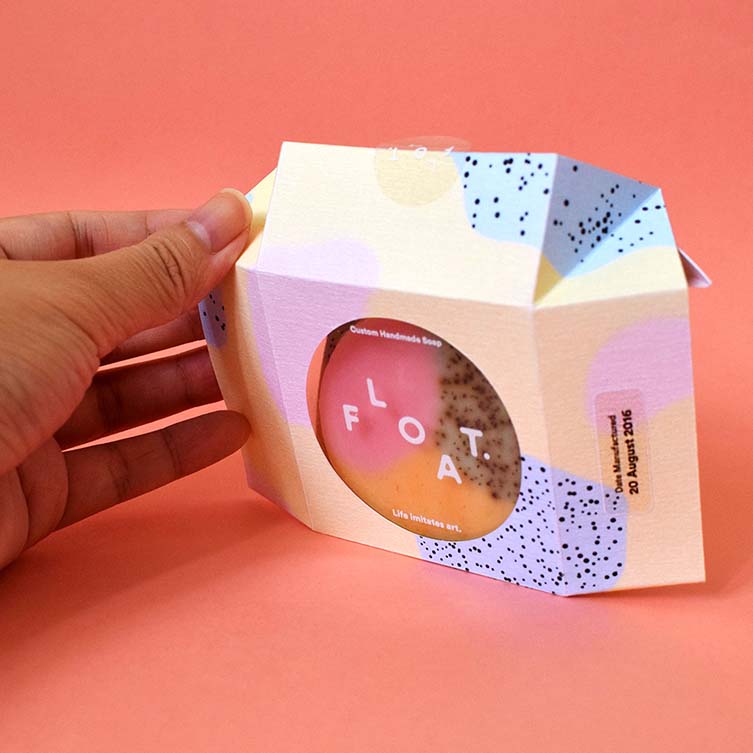 Float. Packaging For Soap by Wang Min is Winner in Packaging Design Category, 2018 - 2019.