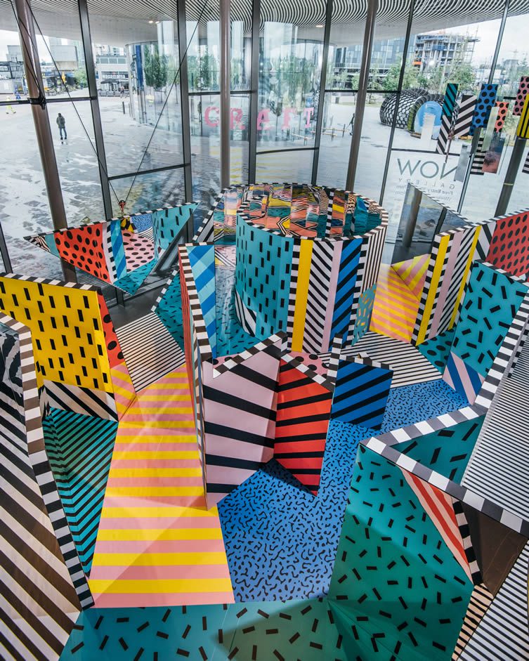 Camille Walala at NOW Gallery Greenwich Peninsula