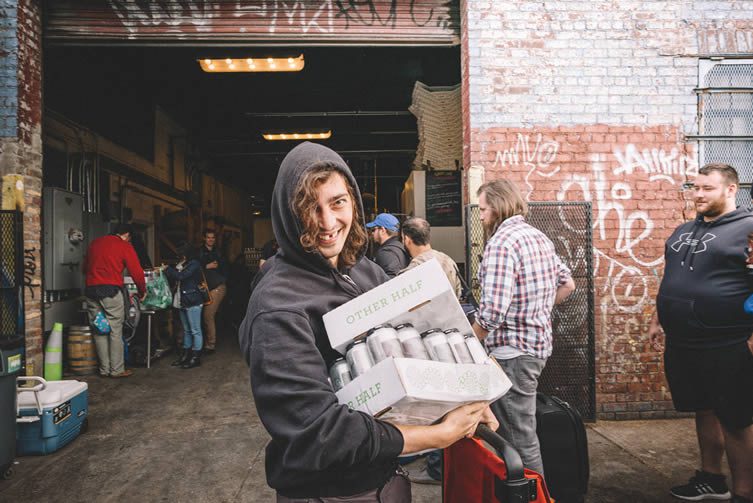 Beer lines at Other Half Brewing, Brooklyn. Photo © Daniel Maissan