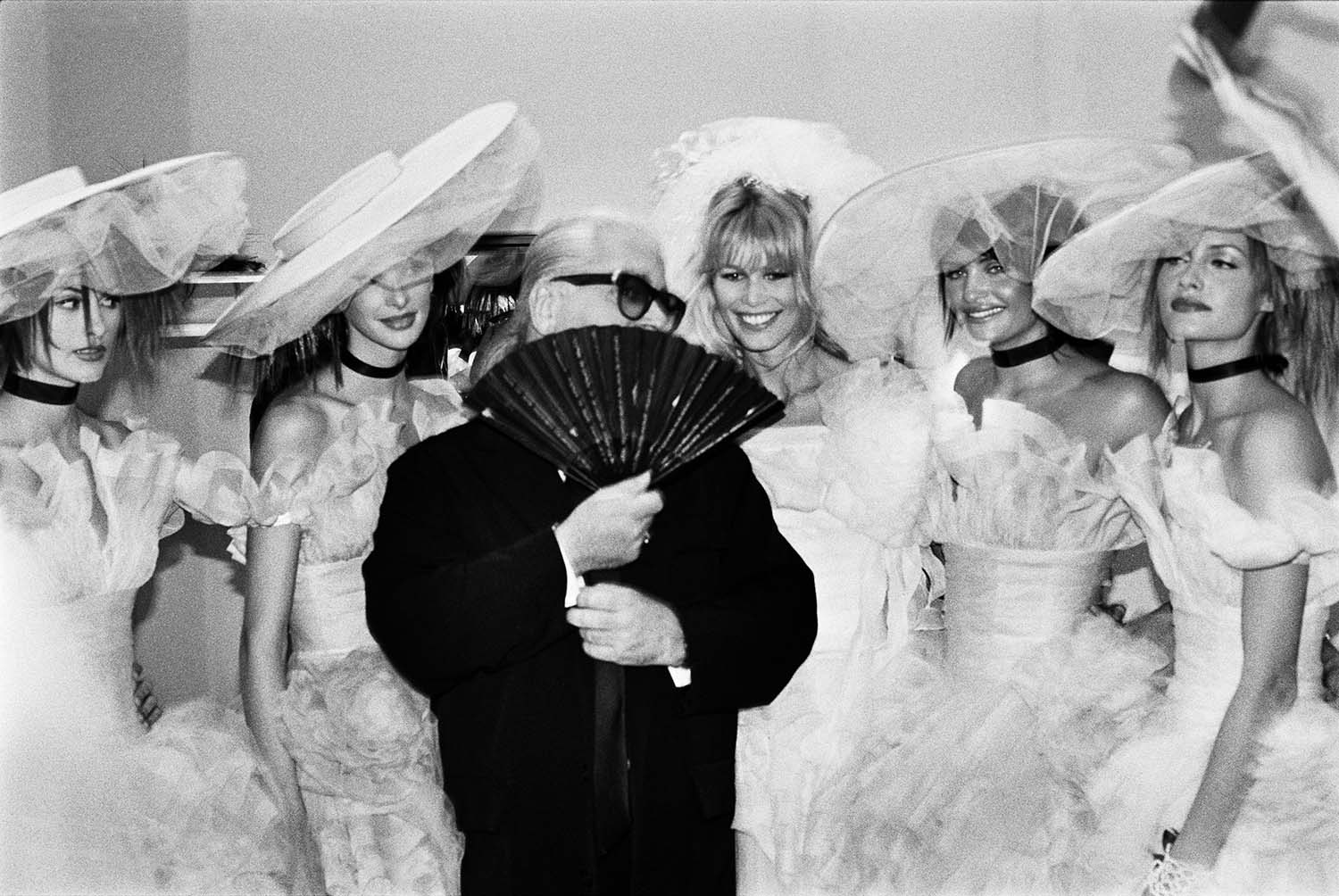 1990s Fashion Photography: Testino Claudia Schiffer, Helena Christensen and others, Paris, 1994