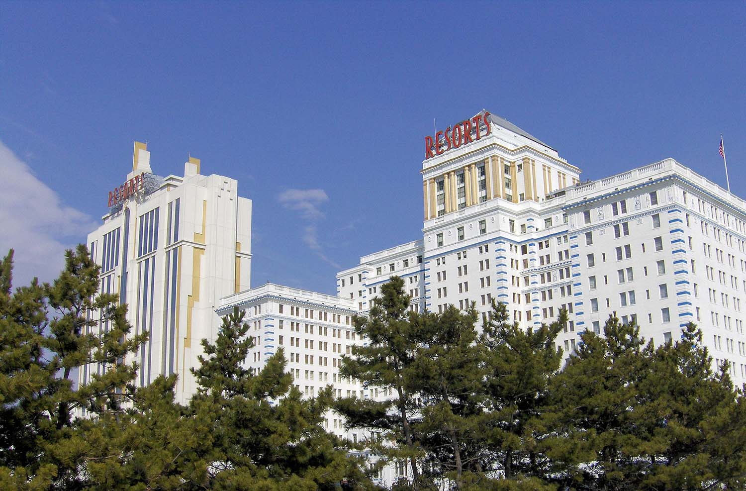 The iconic Resorts Casino Hotel, Atlantic City
