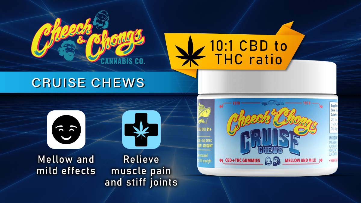 Tommy Chong Cheech and Chong‘s Cruise Chews