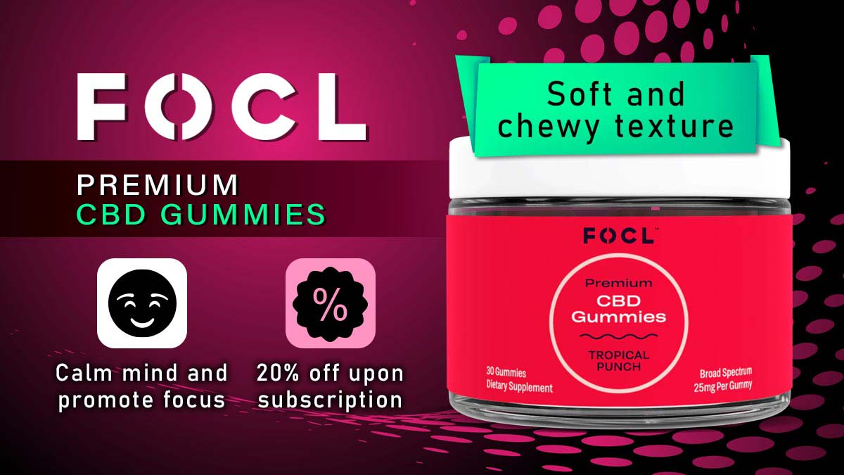 FOCL Premium CBD Gummies