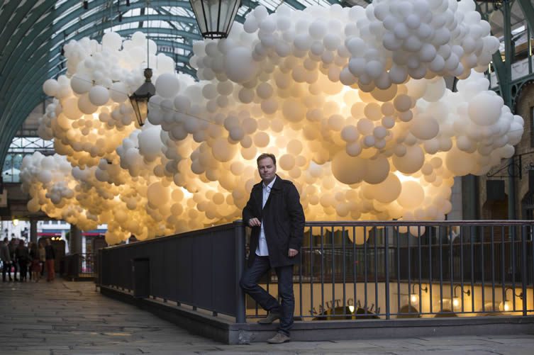 Charles Pétillon, Heartbeat at Covent Garden Market