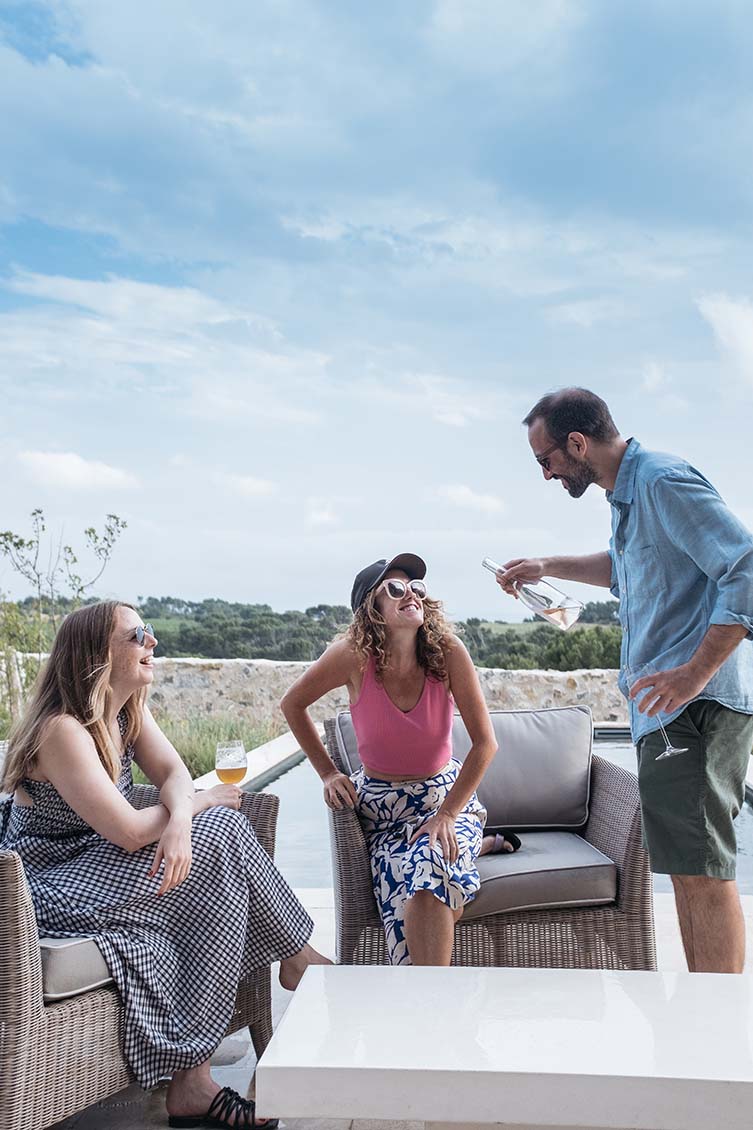 In-Villa Dining at Château Capitoul