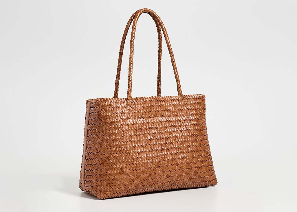 Madewell The Handwoven Leather Tote
