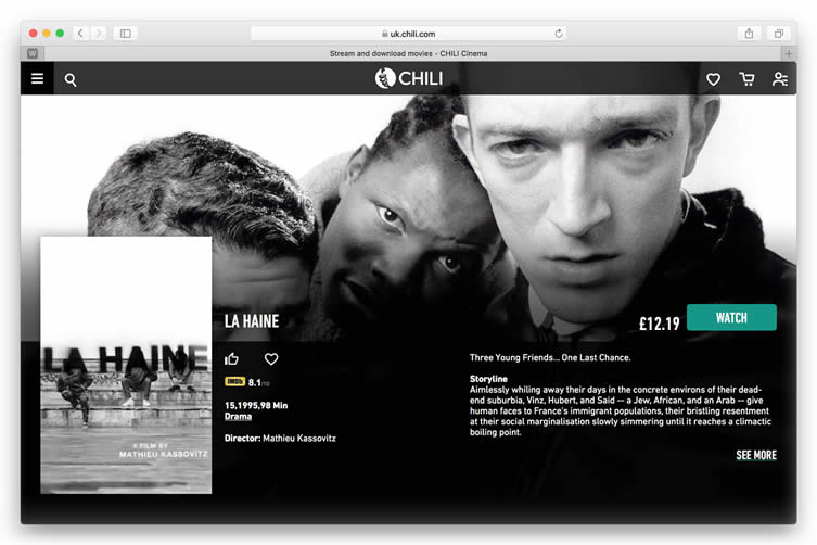 CHILI Cinema: Watch Films & TV shows Online, Video-On-Demand Platform