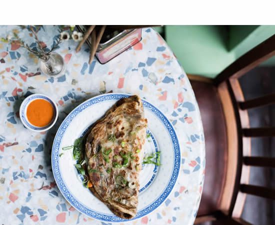 Crispy Scallion Pancake