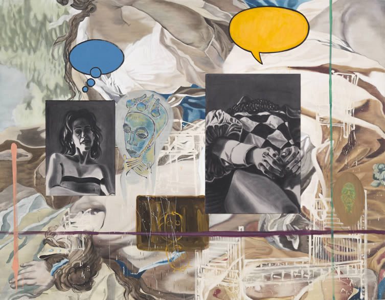 David Salle (b.1952) Backdrop